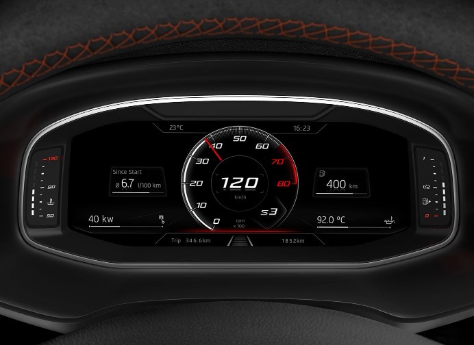 Leon CUPRA R Estate - Digital cockpit
